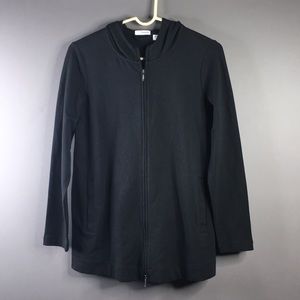 Pure Jill Hooded Full Zip Sweatshirt